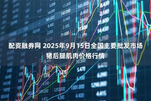 配资融券网 2025年9月15日全国主要批发市场猪后腿肌肉价格行情